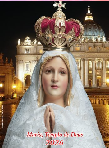 Calendário de Fátima 2026